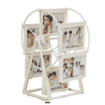 thumbnail image 1 of Retro Vintage Rotating Wheel Picture Frame, Personalized Family Photo Frame Shows for 12 Photo Home Decor A, 1 of 7