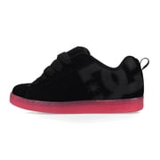 DC Shoes Women's COURT GRAFFIK Skate Shoe Black/Pink - DC02894001-BLK