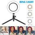 thumbnail image 3 of 5.7Inch Mini LED Ring Light Dimmable with Tripod Stand for Video Filming Makeup 5.7Inch Mini  Dimmable With Tripod Stand LED Ring Light Video Filming Makeup Living Accessories, 3 of 8