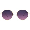 thumbnail image 3 of Lentes de Sol SOJOS Poligonales Redondos SJ1157 con Lentes Polarizados Violeta, 3 of 5