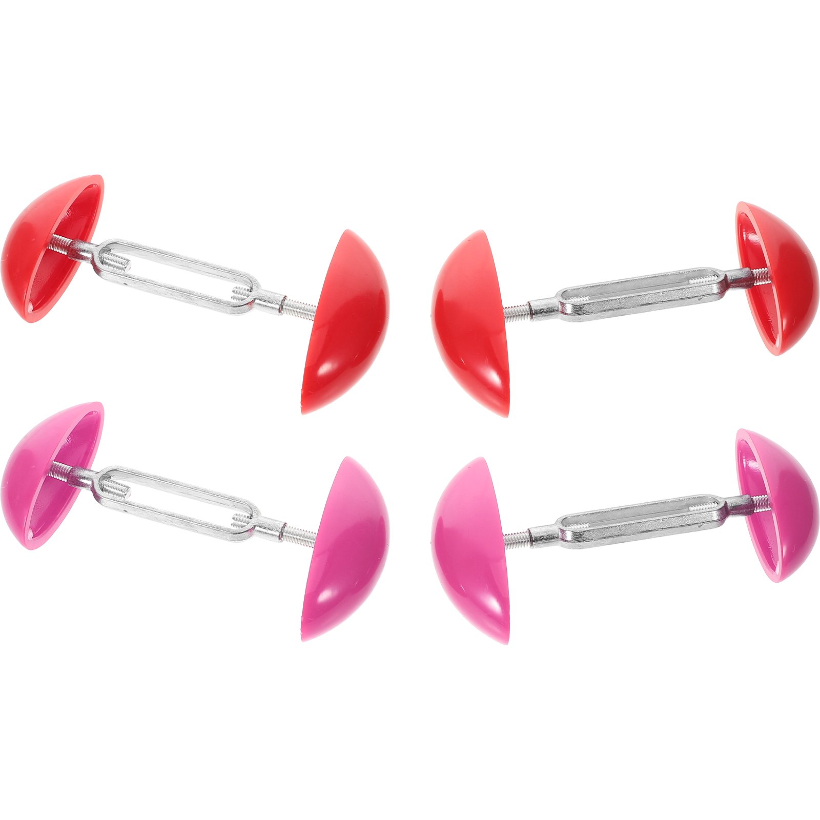 DEEPCRAFF 4Pairs Shoe Tree Adjustable for Boots High Heel Shoes Multi Color Travel Friendly