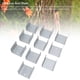 thumbnail image 4 of Capacidades De Panel De Cerca De 10 Piezas, Sujetadores De Maderas De Acero Galvanizado De Forma U Para Postes De Maderas De Concreto, Anti Vibraciones Anti Vibraciones Que, 4 of 7