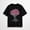 Black-17, variant on Cancer Shirt Women Breast Cancer Awareness Shirts Ribbon Tree T-Shirts Cancer Short Sleeve Tops Black