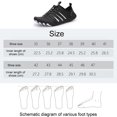 thumbnail image 2 of Descalzo Hombres Mujeres Zapatos de agua Unisex Tallas grandes para lago Senderismo Kayak Surf, 2 of 9