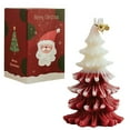 thumbnail image 6 of Christmas Candles Gift 3.7 in Scented Decorative Christmas Tree Candles Paraffin wax Candles for Christmas Gifts Party Favors Wedding Baby Shower Spa Home Decoration Gifts, 6 of 6