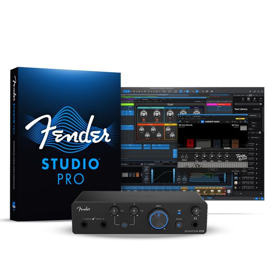 Interfaz de audio Fender Quantum LT 4 | 4x2 USB-C para música
