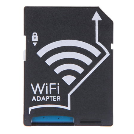 WiFi Wireless Micro SD TF Card to SD Card Adapter for IOS Android Smartphone Tablet SLR Sony Canon Nikon