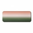 thumbnail image 1 of Ombre Computer Mouse Pad, Color Changes Soft and Dark Contrast Concept Illustration Print, Rectangle Non-Slip Rubber Mousepad Large, 31" x 12" Gaming Size, Salmon Peacock Green, by Ambesonne, 1 of 2