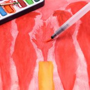 Bianyo Professional Watercolor Set- Art Paint Set with Watercolor Paper, Brush..