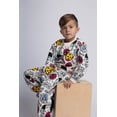thumbnail image 3 of Marvel Avengers Spider-Man Iron Man Captain America Fleece Pullover Sweatshirt and Jogger Pants Outfit Set Toddler to Big Kid, 3 of 5