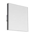 thumbnail image 4 of 2 Way Tempered Glass Panel Home Wall Light Smart Touch Switch (White), 4 of 5