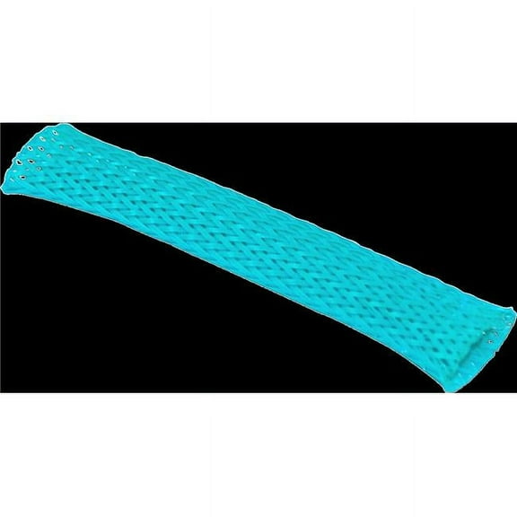 0.37 in. ID Braided Flex Sleeving with 10 ft. Section - Green