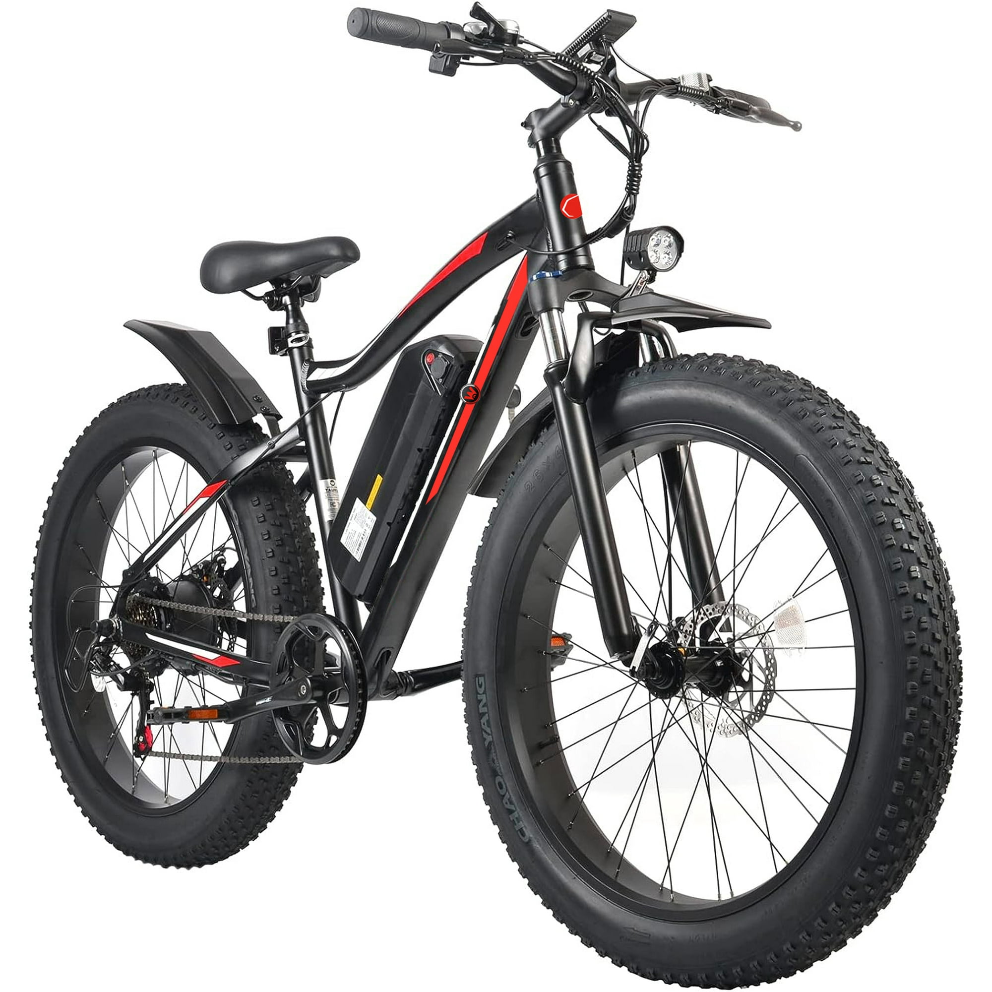 HITWAY Vélo électrique de Montagne 26″, vélo électrique Puissant Batterie au Lithium 36V 12Ah 250W,7/21 Vitesses, vélos à Assistance électrique pour Adultes - MYMASS STOCK