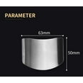 thumbnail image 3 of Stainless Steel Finger Guards, Multifunctional Finger Protector for Cutting Food Slicing Finger Guard, Protector Avoid Hurting When Slicing and Dicing Kitchen, 3 of 6