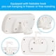 thumbnail image 4 of Regleta de alimentación de 2500W con puertos USB, tomas de extensión, protección contra sobrecarga, enchufe estadounidense de 110-1594V, 4 of 4