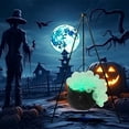 thumbnail image 5 of LITUSI Halloween Large Cauldron Halloween Interiores Witch Jar Pot Set Luminous Witch Jar Halloween Decoration Ornament Party Ornament Halloween Bring 78cm Shelf, 5 of 6