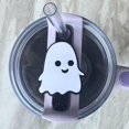 thumbnail image 1 of Etiqueta de tapa de taza EZLIFE forma de fantasma de Halloween para tapas Stanley W1B7 Z4X8, 1 of 7