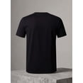 thumbnail image 2 of Camiseta de algodón elástico para hombre, corte holgado, cuello redondo informal, cómoda y transpirable, con estampado de dibujos animados único para todas las estaciones, ideal para deportes de ocio., 2 of 5