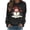 Black Sweatshirts Jsaierl, variant on Women's Christmas Sweatshirts Funny Snowman Graphic Sweatshirt Party Work Pullover Crewneck Holiday Long Sleeve Tops S-2XL