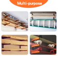 thumbnail image 4 of Organizador de madera para montaje en pared Ultrawall, estante metálico de 3 niveles, paquete de 4, 4 of 7