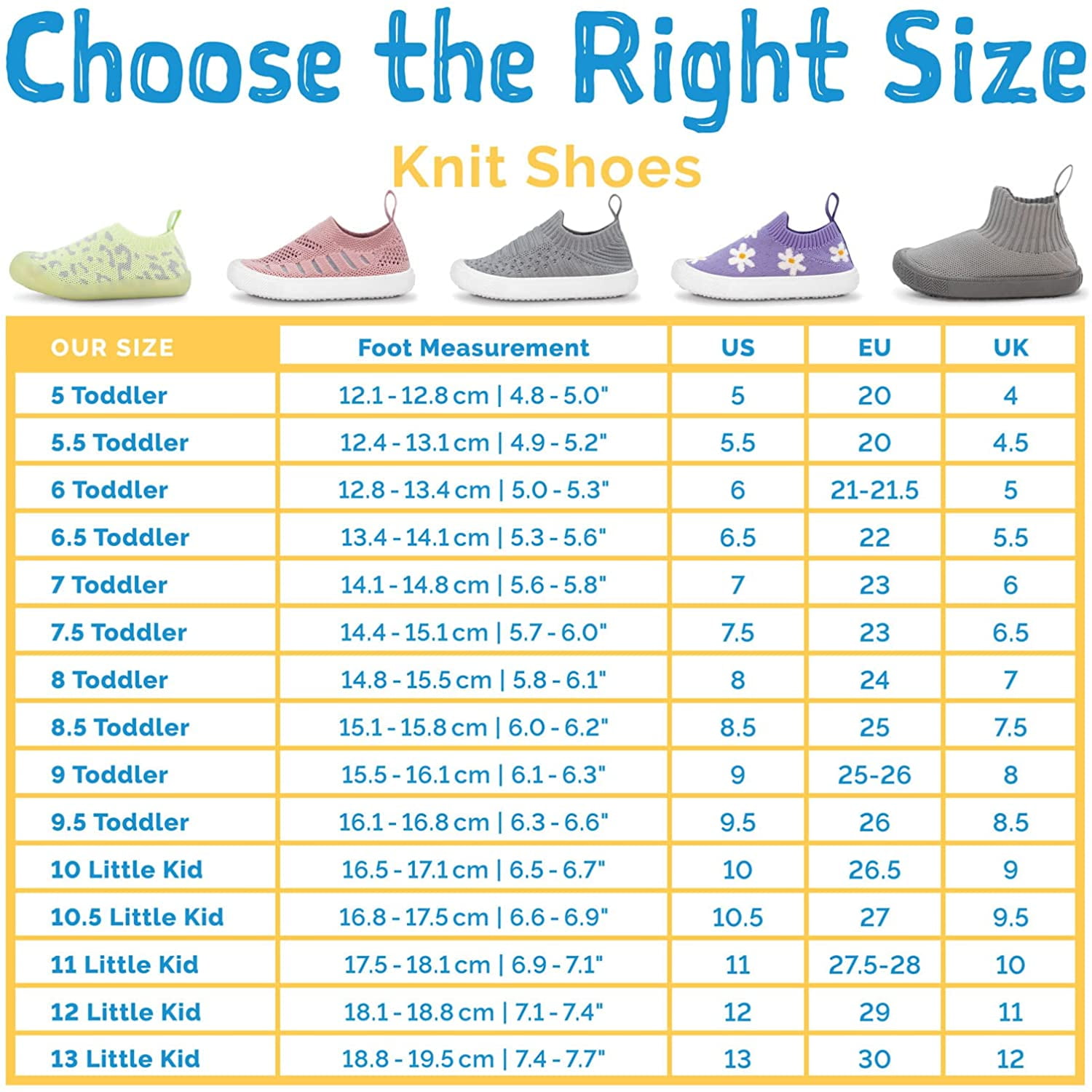 Yeegool Girls Xplorer Knit Shoes Washable All Season Sneakers Baby Toddler Little Kid Other