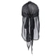 thumbnail image 5 of Gorra de quimio Zulema Gorra de cola larga turbante musulmán negro, 5 of 8