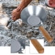thumbnail image 4 of Cubo de cemento, cuchara de agua de acero al carbono, cuchara para mezclar mortero con mango de madera, recipiente para cemento, yeso y paneles de, 4 of 5