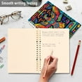 thumbnail image 4 of FORMRS 1-Subject Spiral Notebook 8" x 5" College Ruled 60 Refillable Sheet A5 Hard Cover, 2 Pack, Abstract Eagle, 4 of 7