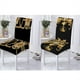 thumbnail image 4 of Funda de estilo de elementos europeos para silla de comedor, cubierta con patrón de flores para muebles de comedor, fundas para sillas para el hogar Stuhlbezug, 4 of 5
