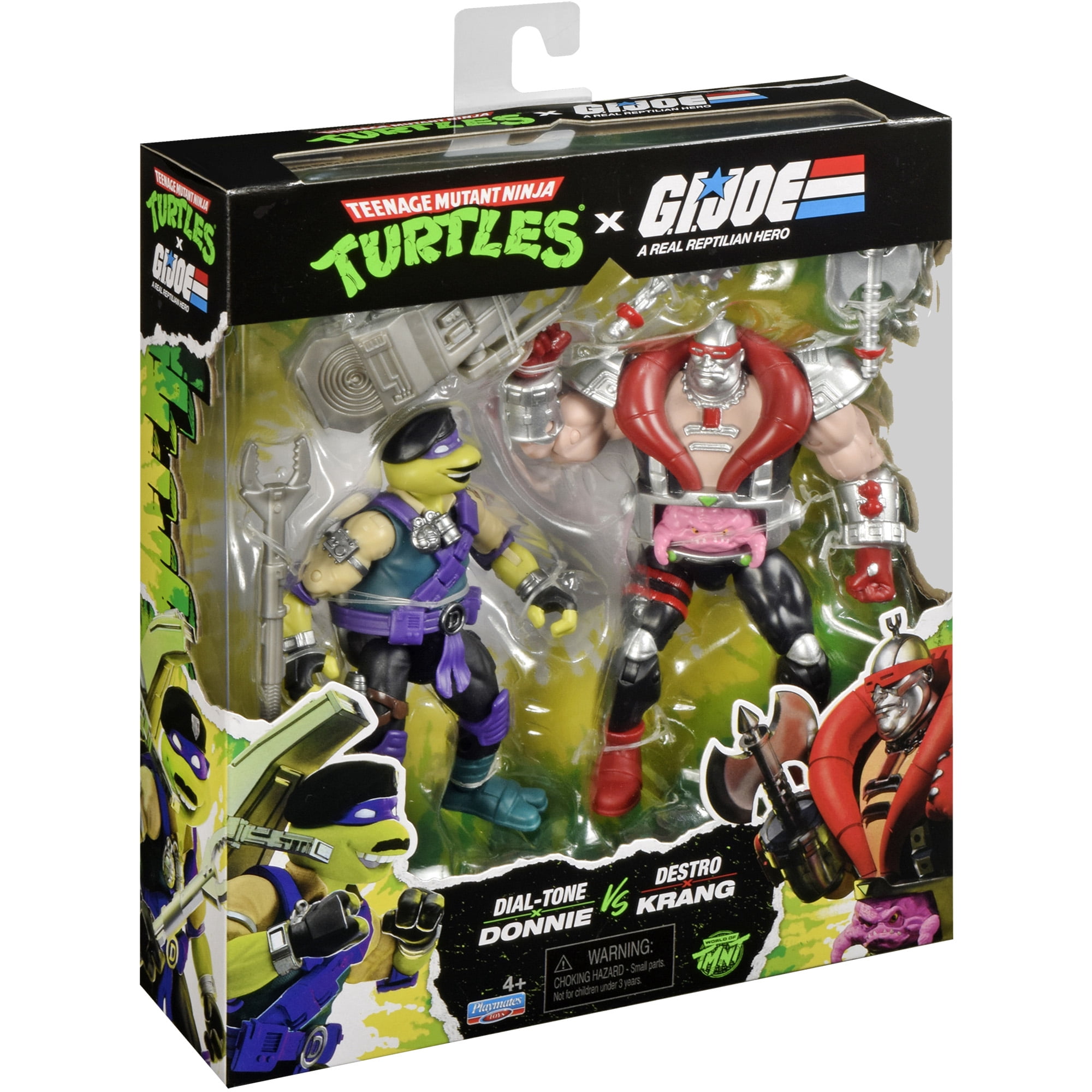 Teenage Mutant Ninja Turtles x G.I. JOE: Dial-Tone x Donnie vs. Destro x Krang