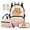 Cake Bear, variant on Jeiento 17 Inch Backpack and Lunch Box Set 4 Piece Camo Duck School Backpack with Pencil Case, Bookmarks for Elementary Boys and Girls, Back to School Supplies