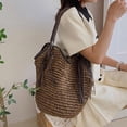 thumbnail image 7 of LinYooLi Fashionable Small Straw Bag,Summer Beach Natural Handbags Shoulder Bags, 7 of 7