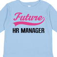 thumbnail image 4 of Inktastic Future HR Manager Boys Long Sleeve Toddler T-Shirt, 4 of 5