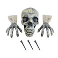 thumbnail image 3 of 3 Pieces Realistic Skeleton Stakes Lawn Decoration Props Outdoor Yard Lawn Stake Skull, 3 of 9