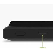 mophie snap+ Juice Pack Wallet 5K -Black - Magnetic Power Bank Compatible with MagSafe & Qi-Enabled Smartphones Works with Apple and Android phones (not compatible with iPhone 13 pro or 13 mini)