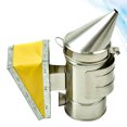 thumbnail image 3 of Outils d'Apiculture Fumoir Manuel Mini Buse en Acier Inoxydable Éjecteur de Fumée Fournitures d'Apiculture pour Usage Apicole (Argent), 3 of 8