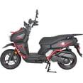thumbnail image 6 of HHH Tank 200 King Kong Scooter New Limited Edition–EFI Fuel Injected with Digital LCD Speedometer Street Moped California Approved (Blue), 6 of 7