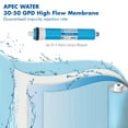 thumbnail image 3 of APEC Water Systems MEM-ES-50 Filtre de Remplacement à Membrane 50 GPD pour Système d'Osmose Inverse, 3 of 3