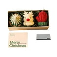 thumbnail image 6 of 2025 Spring Sale Christmas Premium Aromatherapy Candles Christmas Tree. Hut and Milu Deer Scented Candle Ornament Gift Box Set Christmas Night Aroma, 6 of 9
