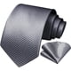 thumbnail image 3 of Corbata para hombre, pañuelo de lunares para boda, corbatas formales clásicas elegantes para hombre y pañuelo de bolsillo para fiesta y negocios, 3 of 5