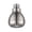Brushed stainless teel, variant on JoyRain T1081 2.5" 1.75 GPM High-Pressure Fixed Showerhead with Flange and 6-Inch Shower Arm, Anti-Clog, Anti-Leak, Chrome