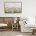 thumbnail image 2 of Stupell Industries Pastel Meadow Wildflowers Gold Framed Floater Canvas Wall Art design by Elara Yasna, 21 x 31, 2 of 9