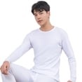 thumbnail image 5 of Ropa y pantalones de otoño de algodón puro, conjunto de ropa interior térmica para hombres y mujeres, suéter de algodón de fondo grueso, ropa de mujer, 5 of 5