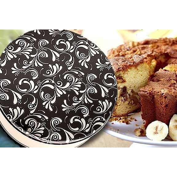 My Grandma's Cinnamon Walnut Coffee Cake in a Dazzling Gift Tin
