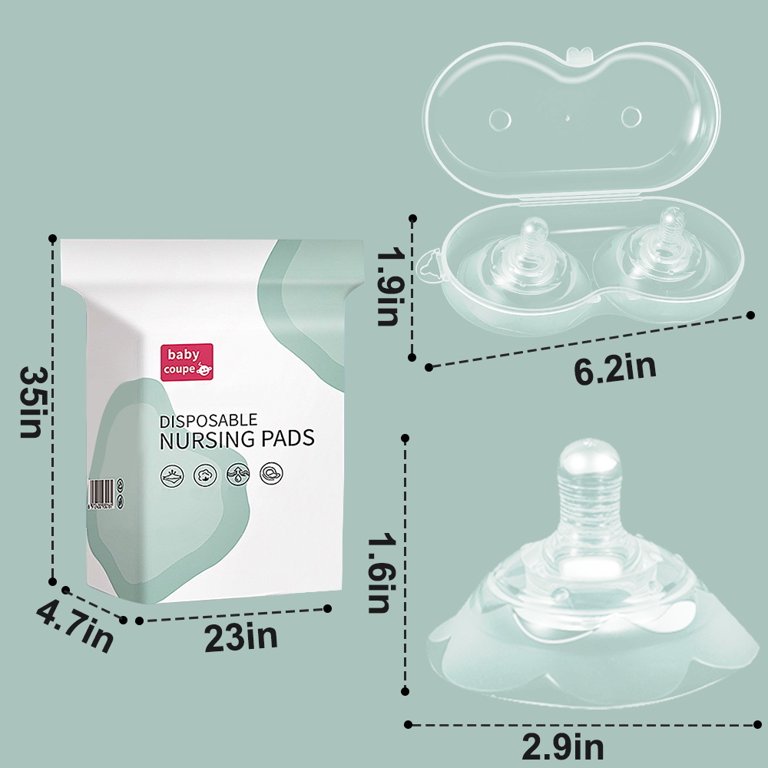 Contact Nipple Shield, Semicircle Style Maternity Silicone Nipple Shield  Protectors Breastfeeding Mother Milk Nipple Protection Cover