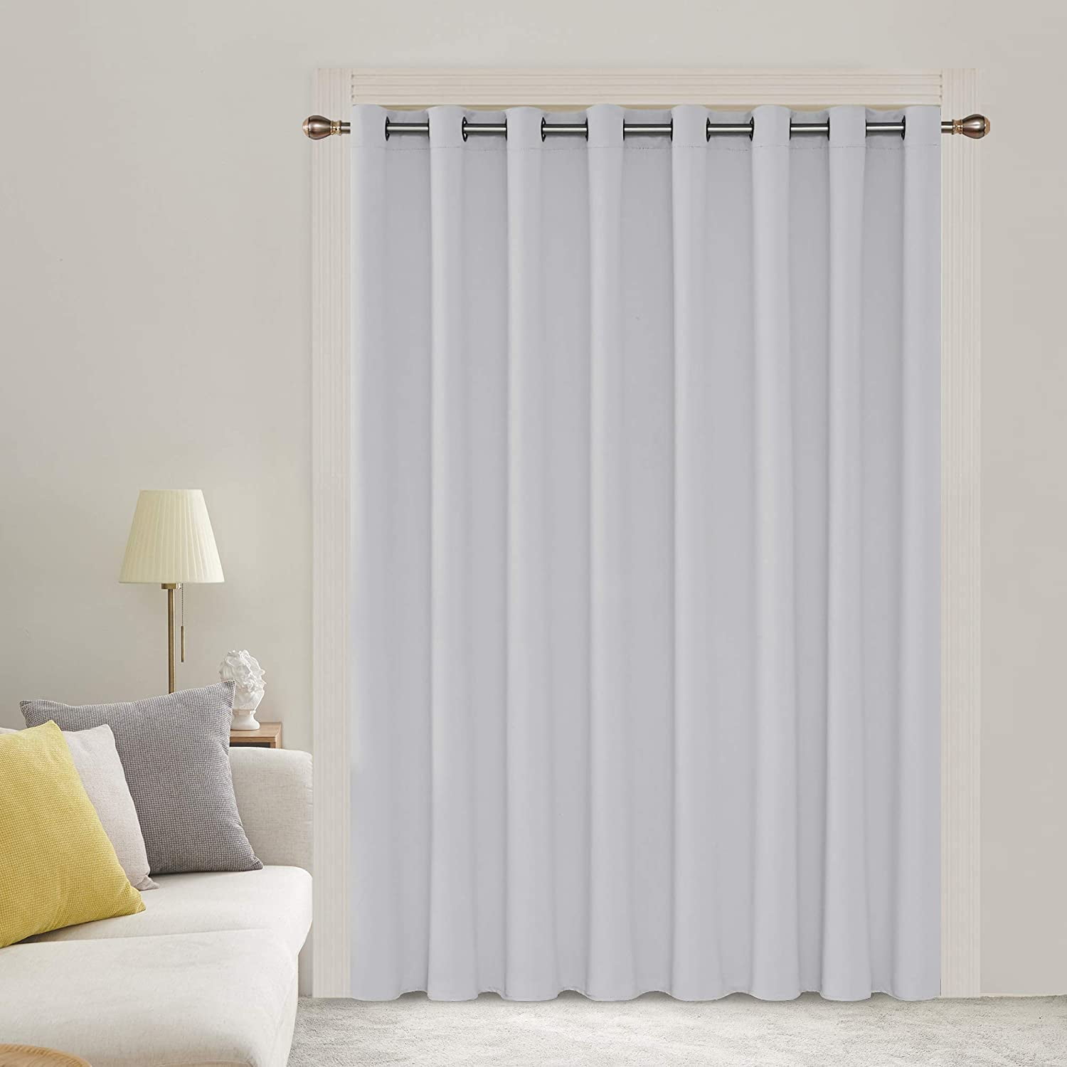 Deconovo Thermal Insulated Patio Door Curtains Heat Blocking Curtains 1