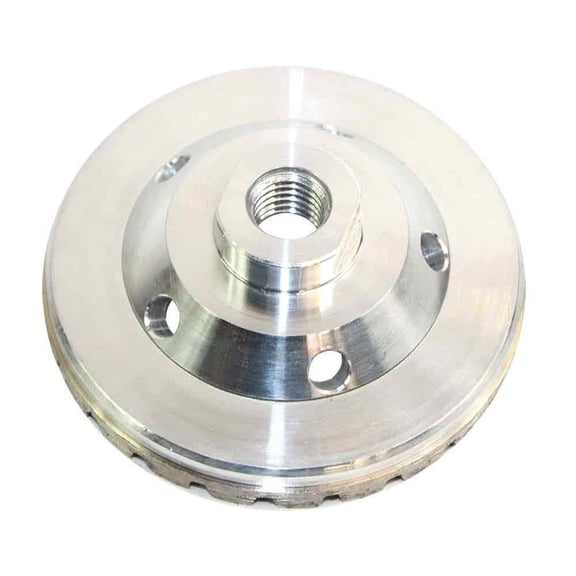 Specialty Diamond BRATCW 4 Inch Diamond Turbo Grinding Cup Wheel - Aluminum Body 30/40 Grit