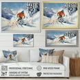 thumbnail image 4 of Designart "Glimpses of Whistler in Canada II" Sports Floater Framed Canvas Print, 4 of 7