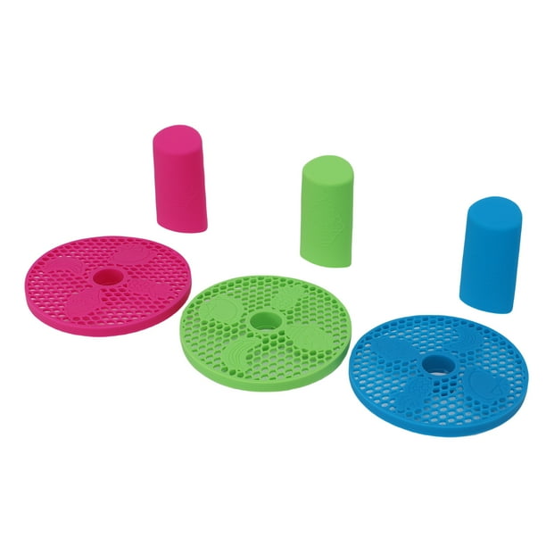 Bandeja Juego De 3 Cubiertas De Manija Y Bandeja De Goteo Aptas Para Máquina De Granizados FS301 FS300 Bandeja De Goteo De Silicona Insertar Accesorios Para Máquina De Granizados