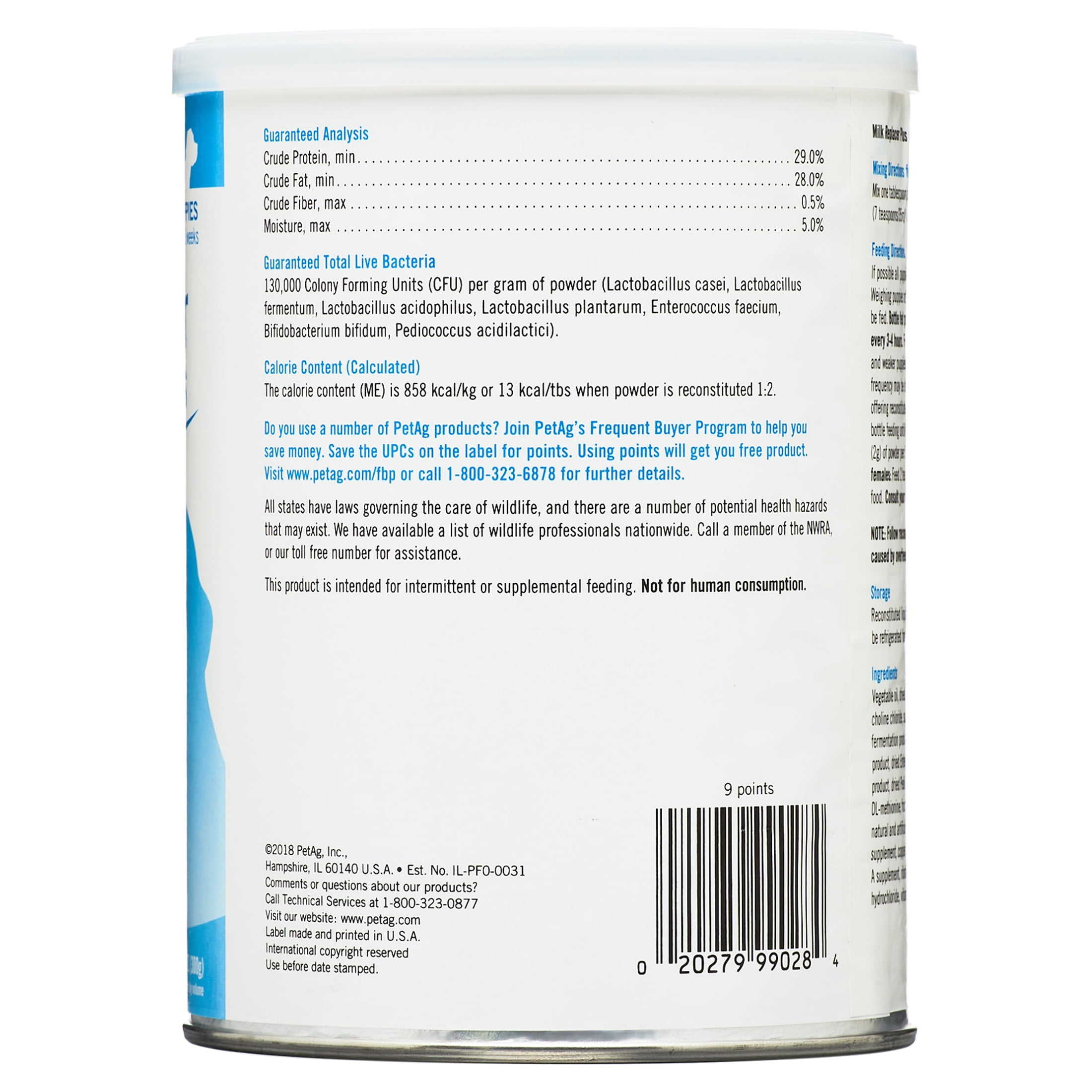 Walmart puppy replacement clearance milk